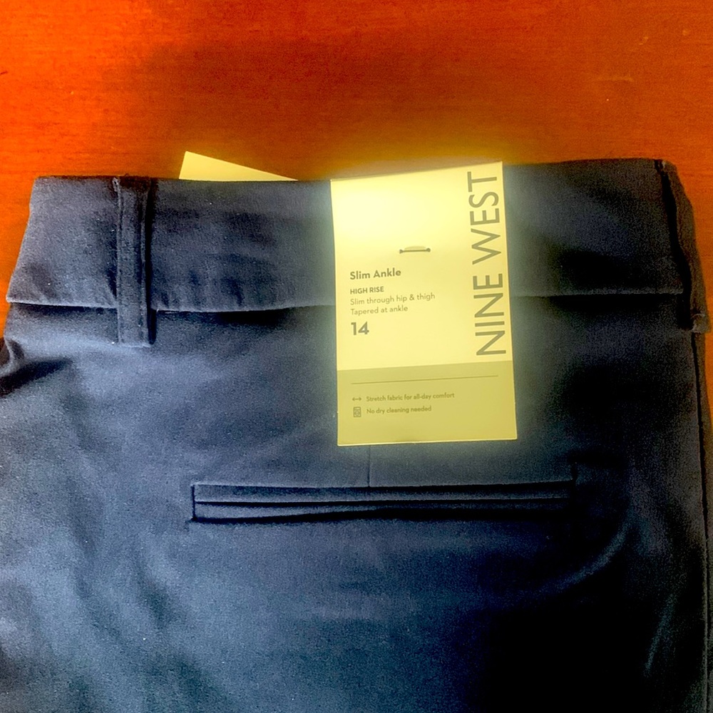 Nine West slim ankle pant